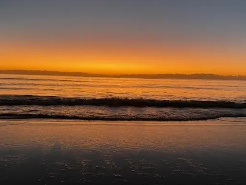 Sunrise over the water on the Sapphire Coast