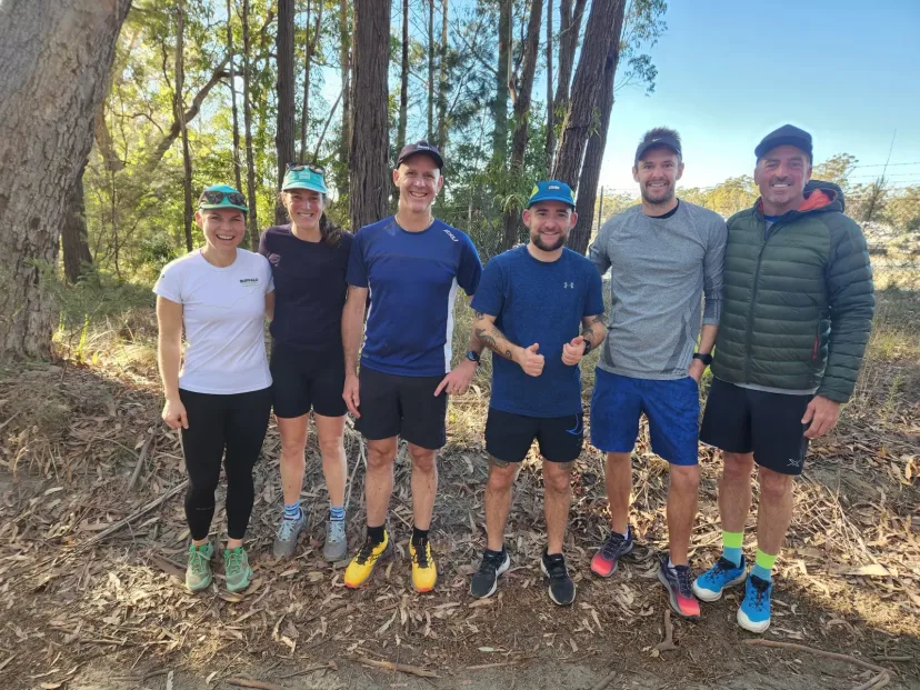 Sapphire Coast Runners members together for a group photo