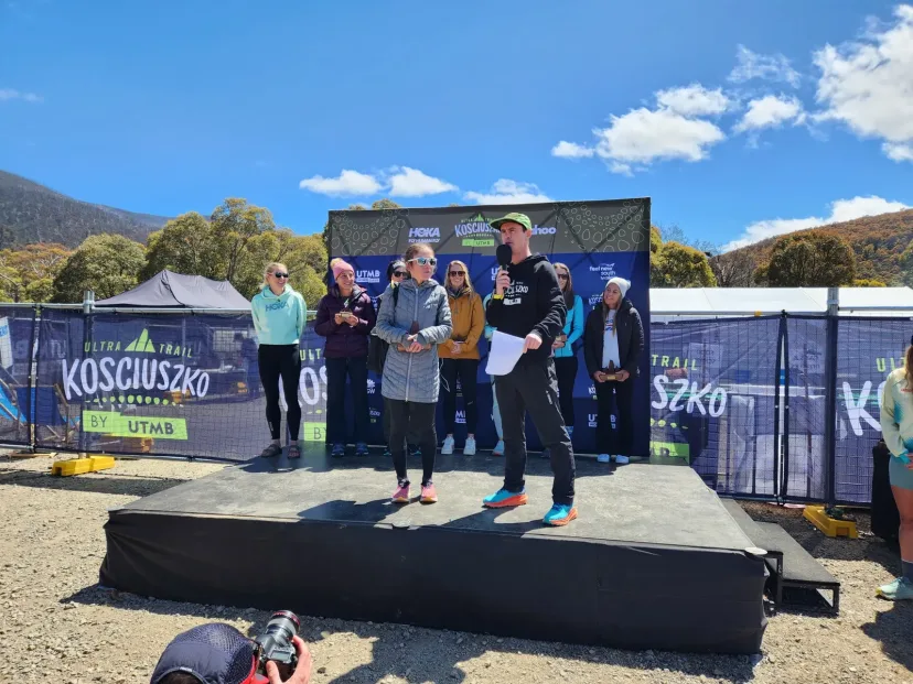 Sapphire Coast Runners members at a running event