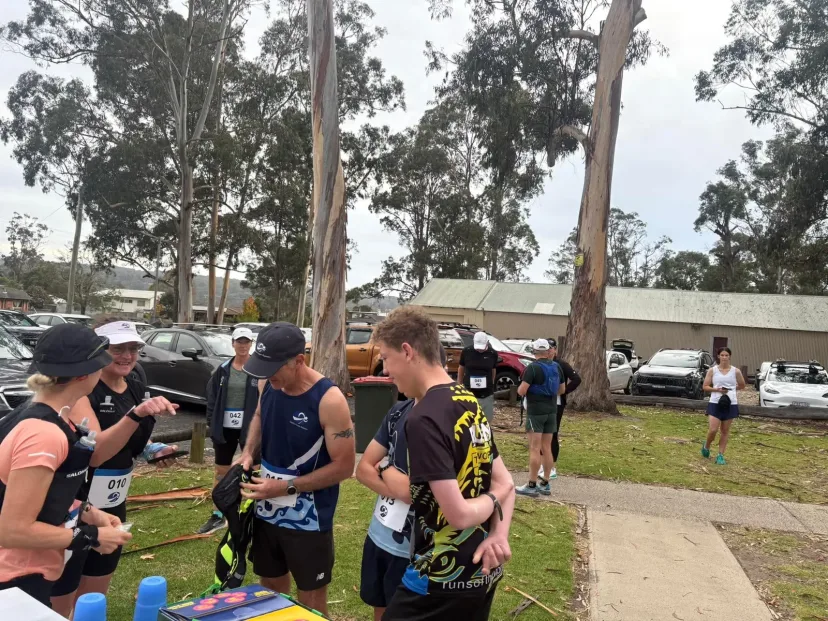Sapphire Coast Runners members together for a group photo