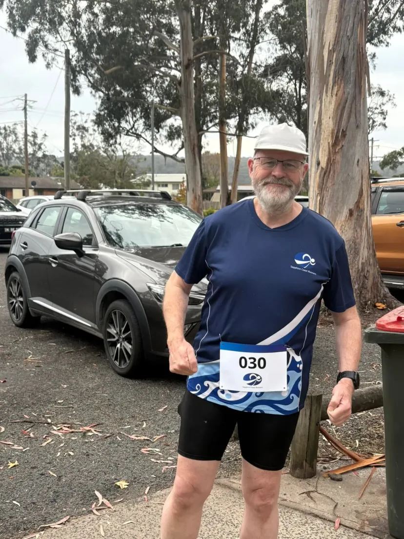 Sapphire Coast Runners members at a running event