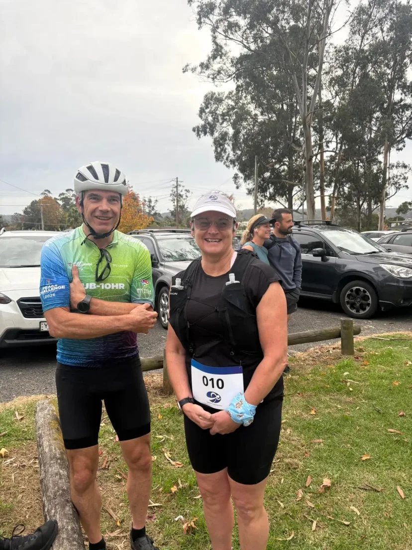Sapphire Coast Runners members at a running event