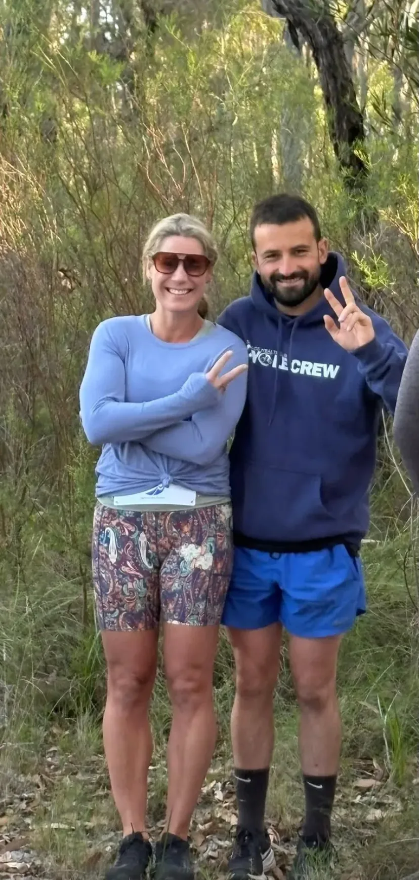 Sapphire Coast Runners members at a running event