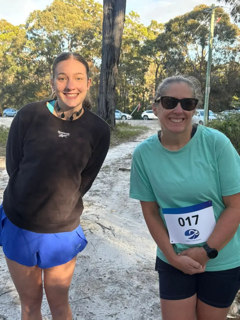 Sapphire Coast Runners members at a running event