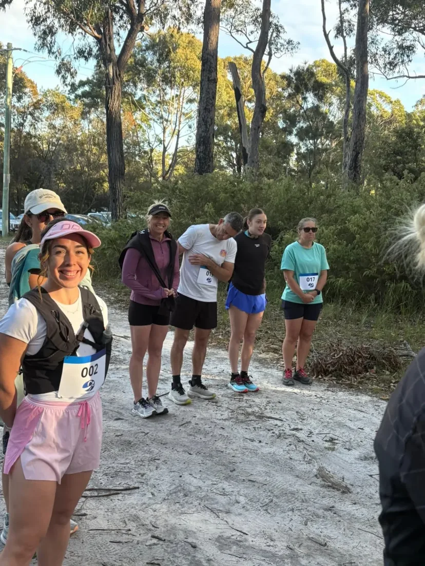 Sapphire Coast Runners members together for a group photo
