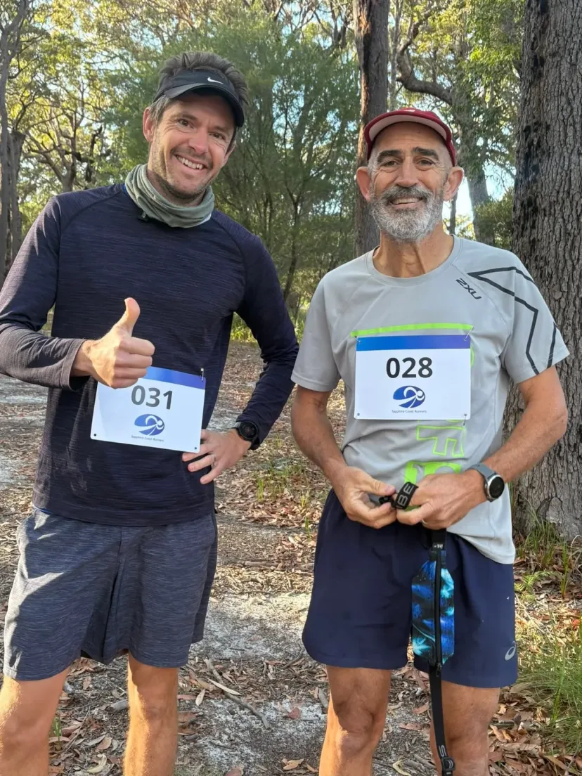 Sapphire Coast Runners members at a running event