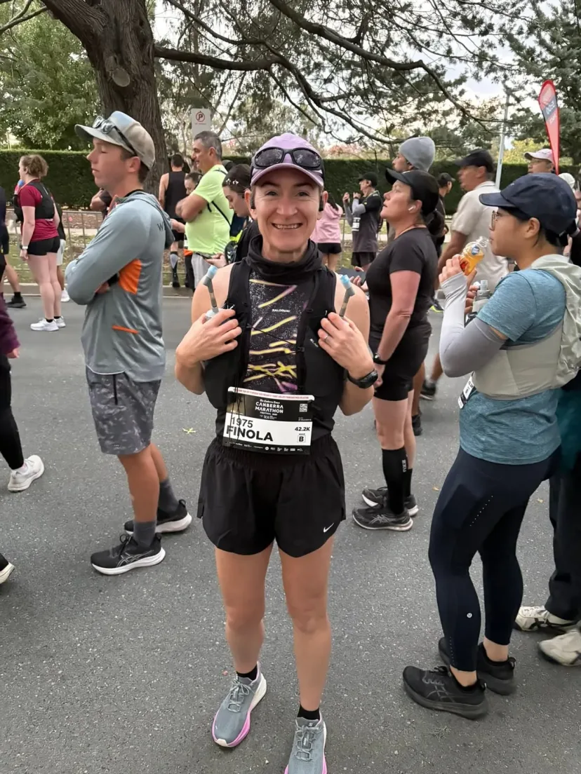 Sapphire Coast Runners members at a running event