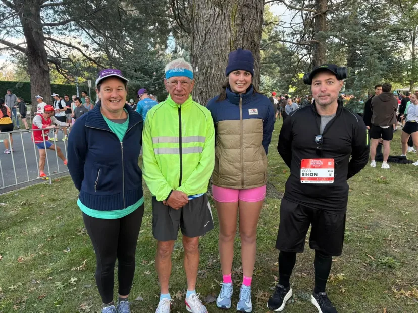 Sapphire Coast Runners members together for a group photo