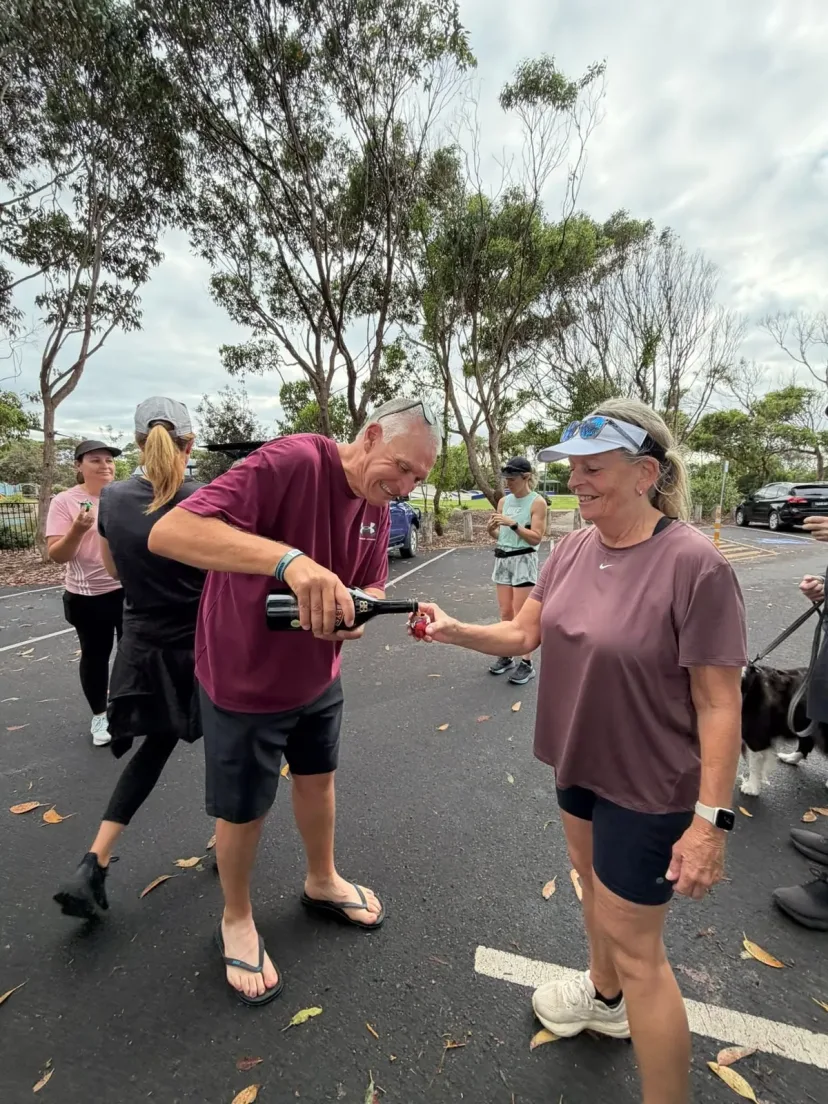 Sapphire Coast Runners members at a running event