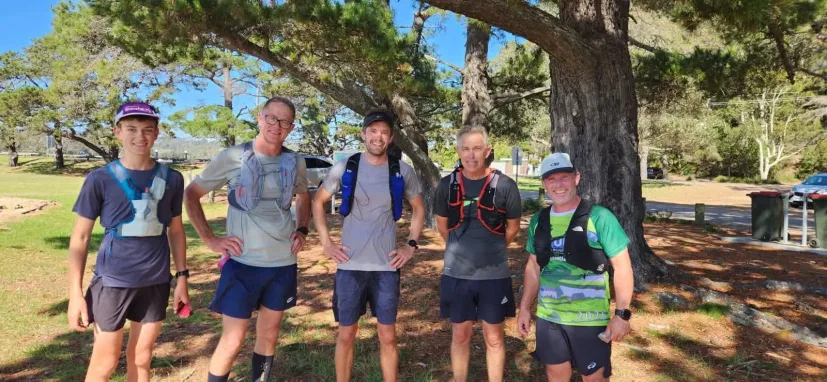 Sapphire Coast Runners members together for a group photo