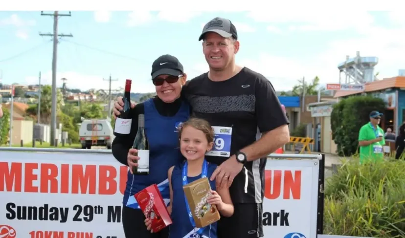 Sapphire Coast Runners members at a running event