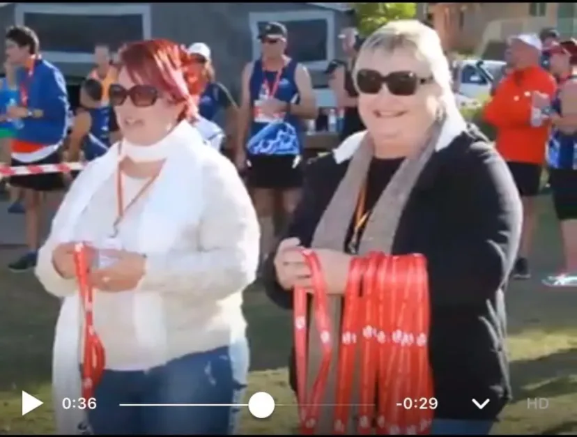 Sapphire Coast Runners members at a running event