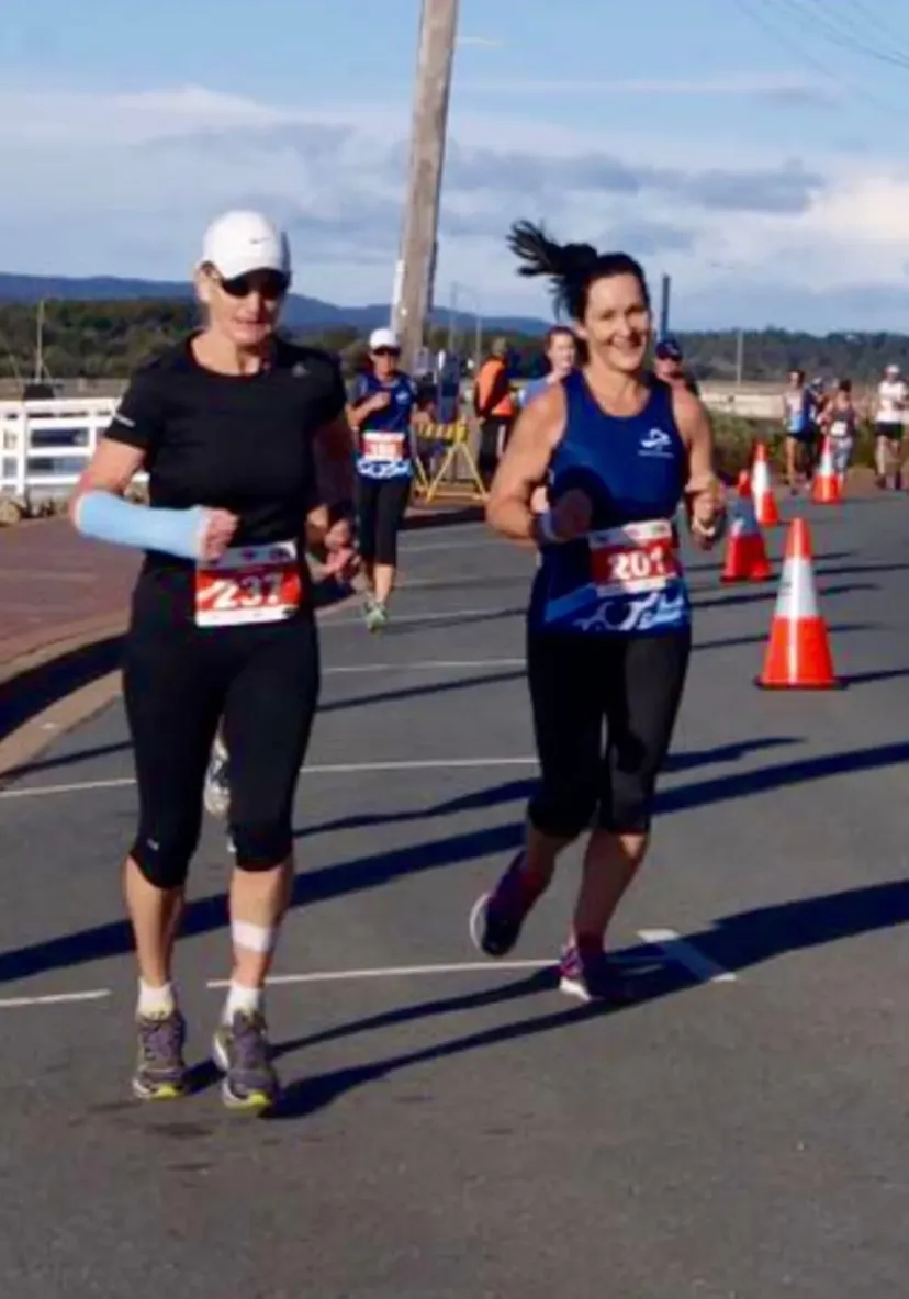 Sapphire Coast Runners members at a running event