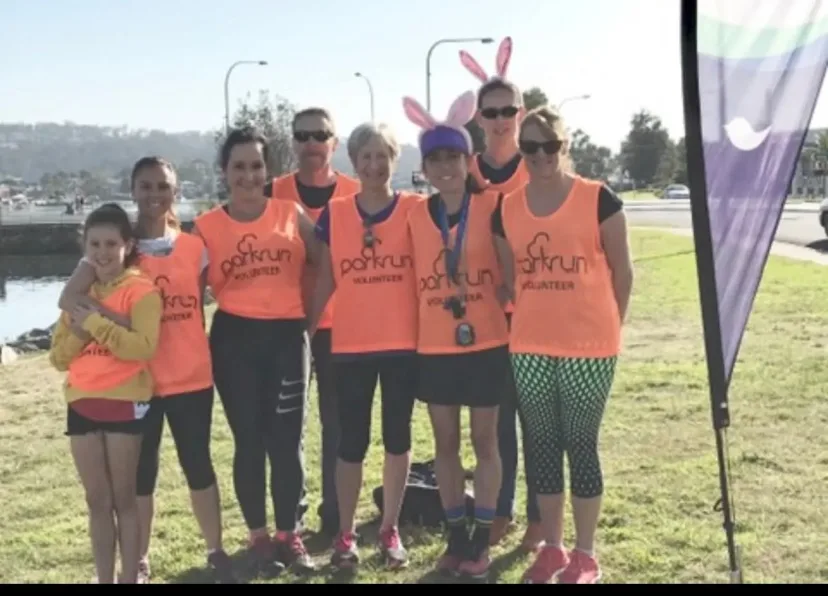Sapphire Coast Runners members together for a group photo