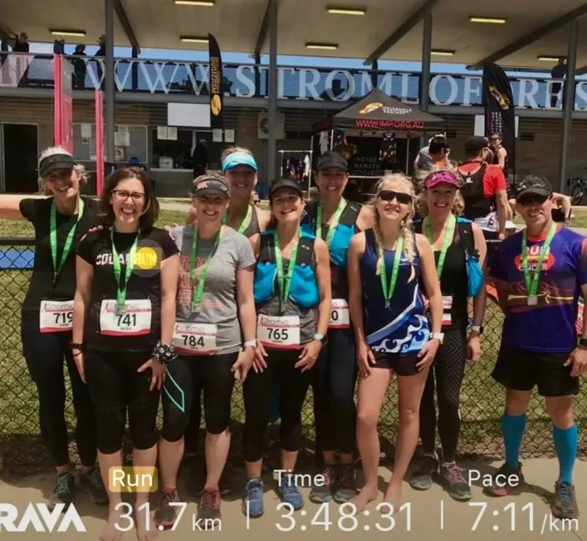 Sapphire Coast Runners members together for a group photo