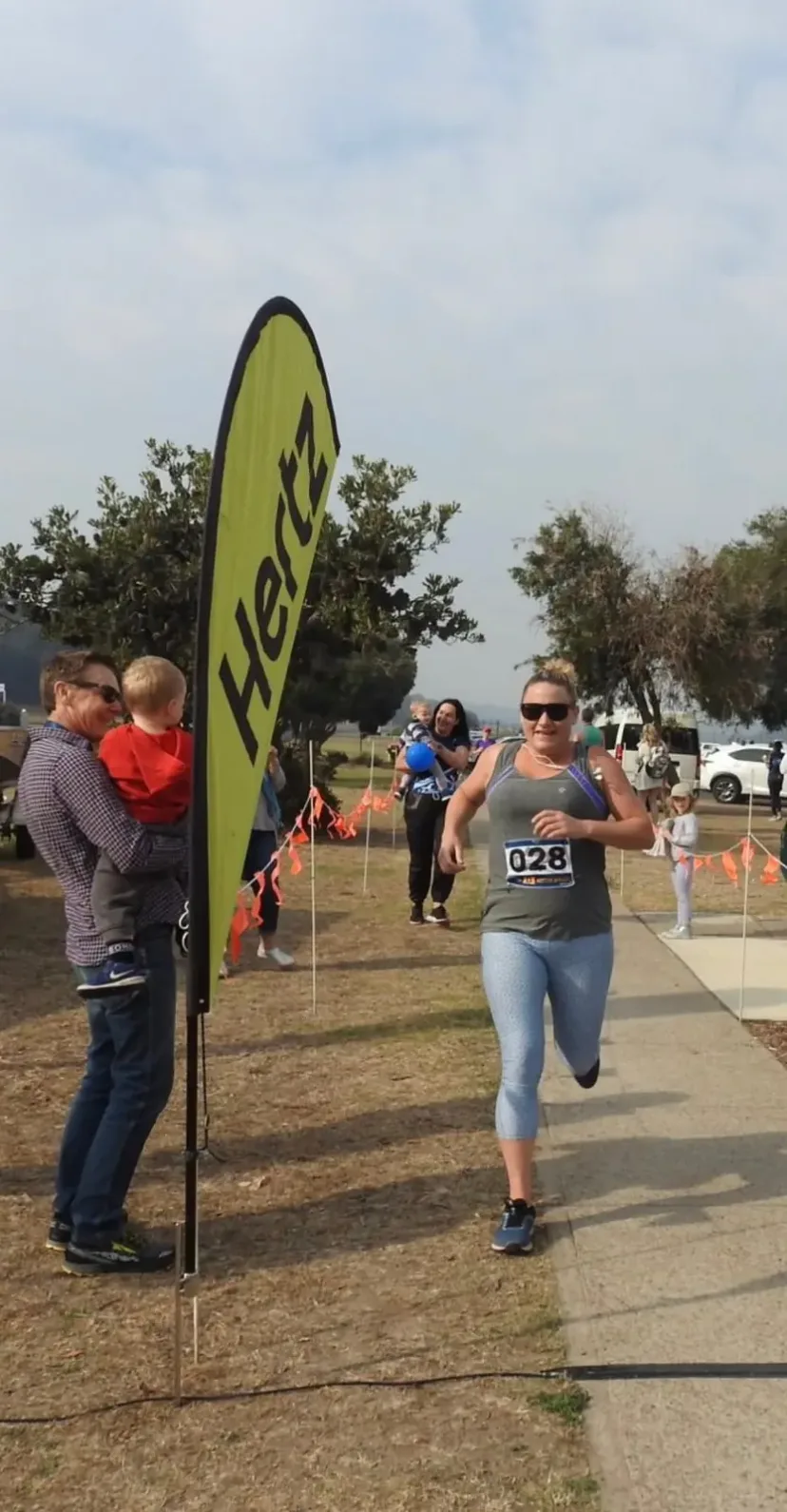 Sapphire Coast Runners members at a running event