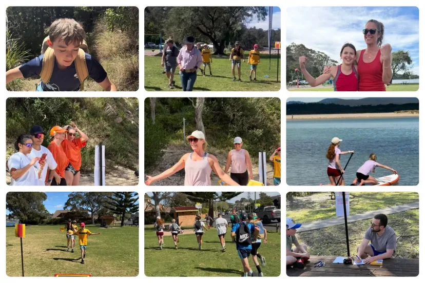 Sapphire Coast Runners members together for a group photo