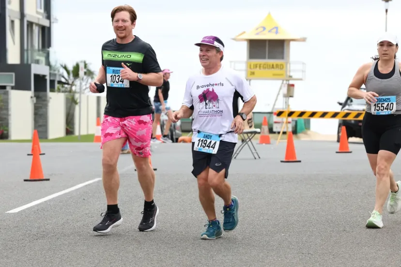 Sapphire Coast Runners members at a running event
