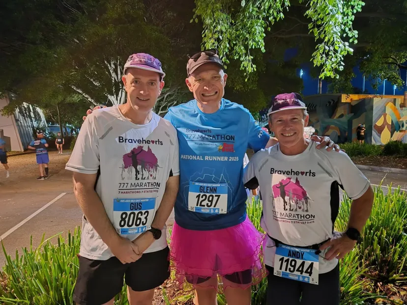 Sapphire Coast Runners members at a running event