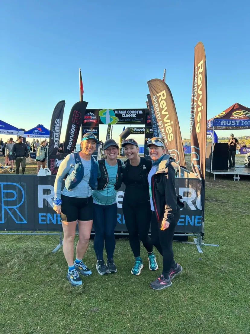 Sapphire Coast Runners members together for a group photo