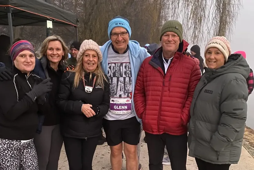 Sapphire Coast Runners members at a Bravehearts 777 marathon event