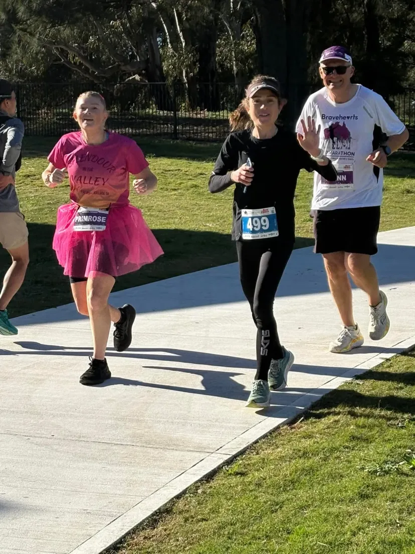 Sapphire Coast Runners members at a running event