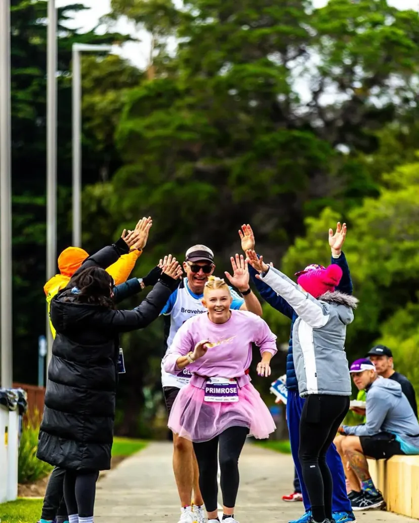 Sapphire Coast Runners members at a running event